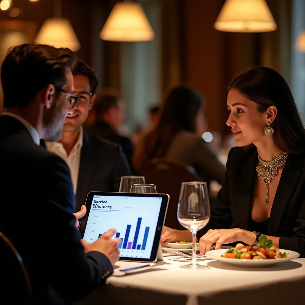 Creative team at work